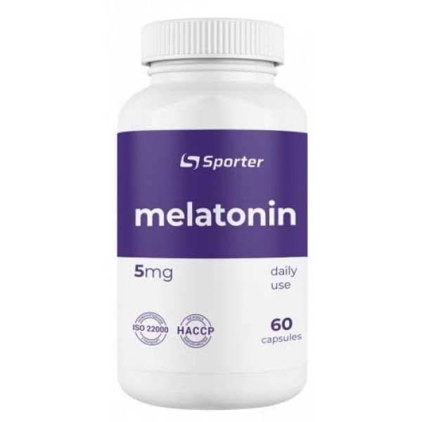 Melatonin 5 mg Sporter (60 капс.)