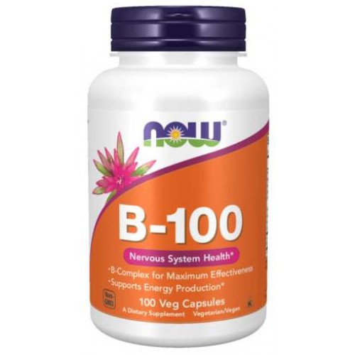 Vitamin B-100 NOW (100 капс.)