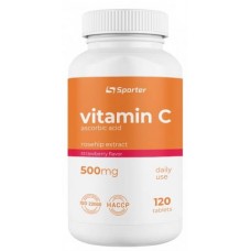 Vitamin C 500 mg with rosehip Sporter (120 таб.)
