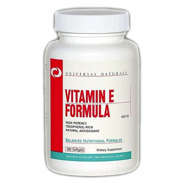 Vitamin E Formula Universal Nutrition (100 капс.)