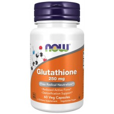 Glutathione 250 mg NOW (60 капс.)