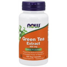 Green Tea Extract 400 mg NOW (100 капс.)