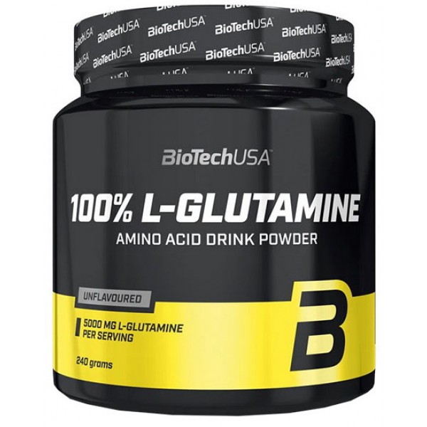 100% L-Glutamine BioTech (240 гр.)