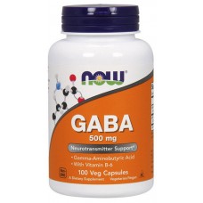 GABA 500 Mg NOW (100 капс.)