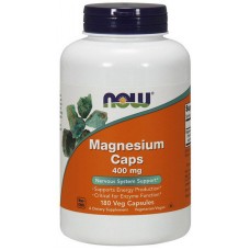 Magnesium 400 Mg NOW (180 капс.)