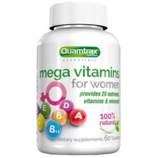Mega Vitamins for Women Quamtrax (60 таб.)