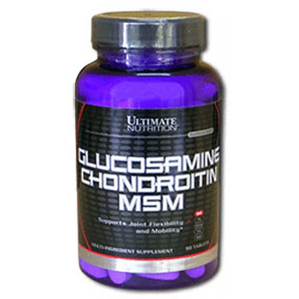 Glucosamine Chondroitin MSM Ultimate Nutrition (90 таб.)
