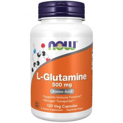 L-Glutamine 500 mg  NOW (120 капс.)