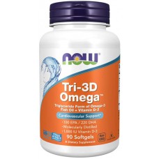 Tri-3D Omega-3 NOW (90 гел. капс.)