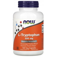 L-Tryptophan 500 mg NOW (120 капс.)