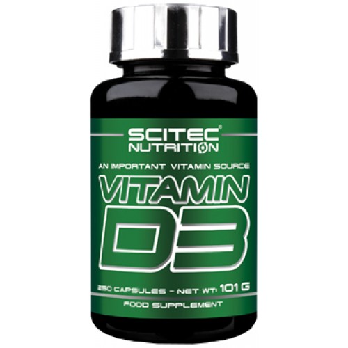 Vitamin D3 Scitec Nutrition (250 капс.)