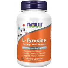 L-Tyrosine 750 mg NOW (90 капс.)