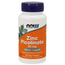 Zinc Picolinate 50 Mg NOW (120 капс.)