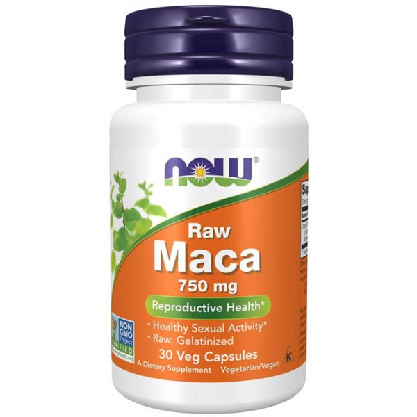 Maca 750 mg NOW (30 капс.)