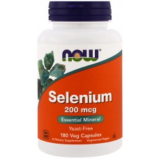 Selenium 200 Mcg NOW (180 капс.)