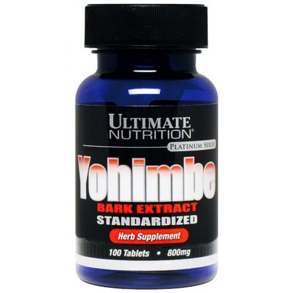 Yohimbe Bark Extract Ultimate nutrition (100 таб.)