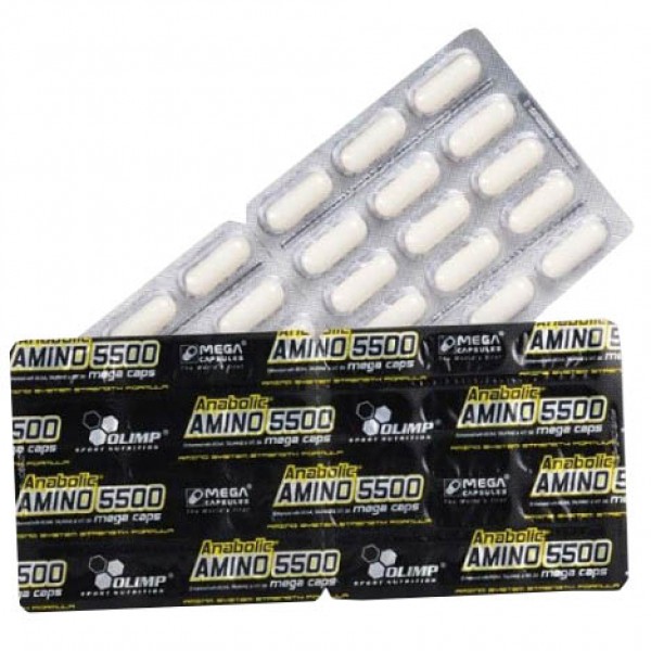 Anabolic Amino 5500 mega caps Olimp (30 капс.)