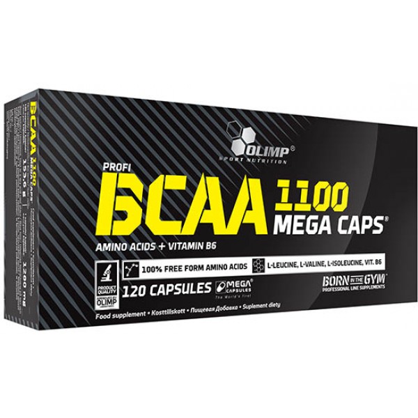 BCAA Mega Caps 120 капс