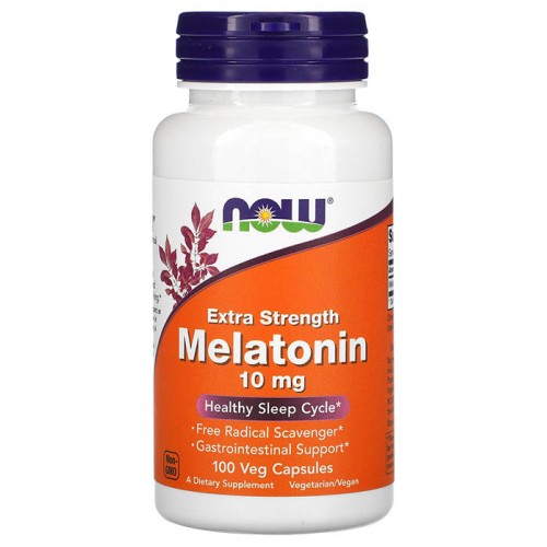 Melatonin 10MG NOW (100 капс.)