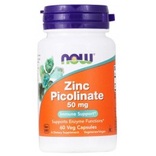 Zinc Picolinate 50 Mg NOW (60 капс.)