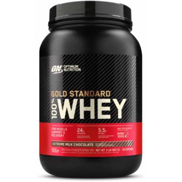 Whey Gold 909 г - экстремальный молочный шоколад