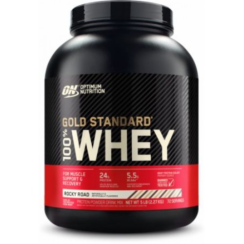 100% Whey Gold Standard 2,268 кг - роки роуд десерт