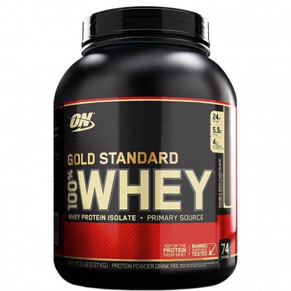 100% Whey Gold Standard 2,268 кг - тропический пунш