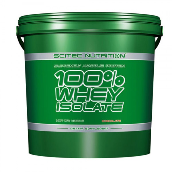 100% Whey Isolate 4000 г - шоколад