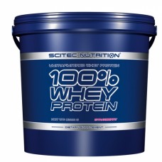 100% Whey Protein 5000 г - клубника