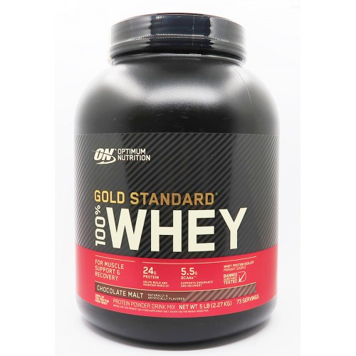 100% Whey Gold Standard 2,268 кг - шоколадный солод