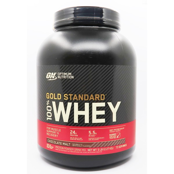 100% Whey Gold Standard 2,268 кг - шоколадный солод