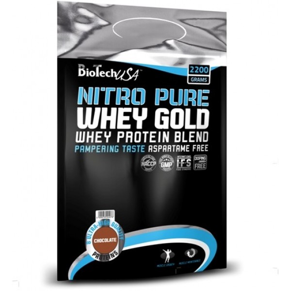 BT NITRO PURE WHEY GOLD 2200 g - сливочный банан