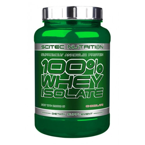 100% Whey Isolate 2000 г - малина