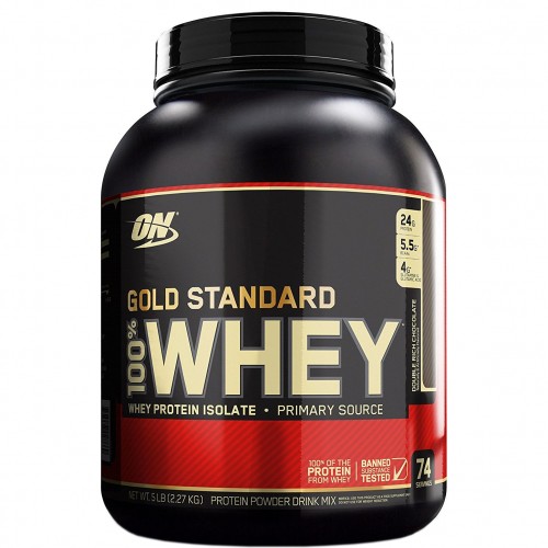 100% Whey Gold Standard 2,268 кг - карамельная ириска