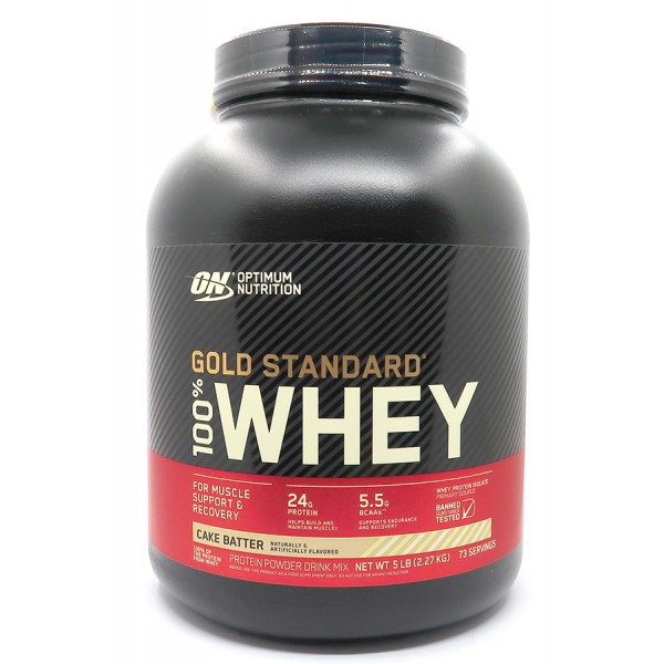 100% Whey Gold Standard 2,336 кг - сливочный бисквит