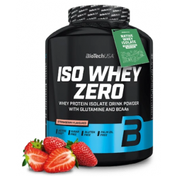 ISO WHEY Zero lactose free 2270g - клубника