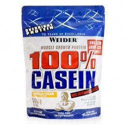 Weider 100% Casein 500g (ваниль)