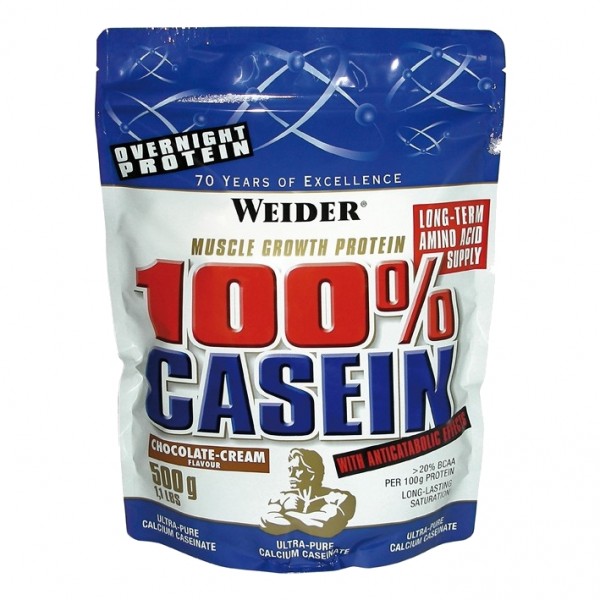 Weider 100% Casein 500g (шоколад крем)