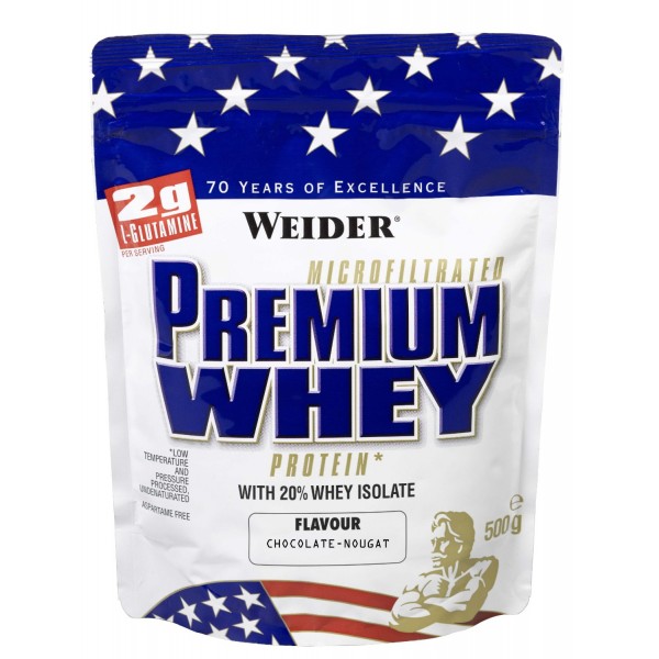 Weider Premium Whey Protein 500g (шоколад-нуга)