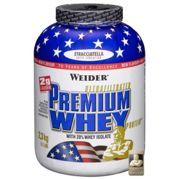 Weider Premium Whey Protein  2300g Страчителла