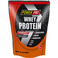 PowerPro Whey Protein, 2 кг - шоколад-орех