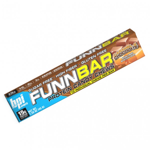 BPI Протеиновые конфеты FUNNBAR (1/12) - карамель-шоколад