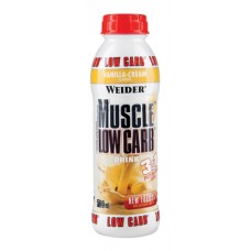 Weider Muscle Low Carb Drink 500 ml - ваниль