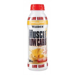 Weider Muscle Low Carb Drink 500 ml - ваниль