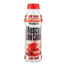 Weider Muscle Low Carb Drink 500 ml - клубника