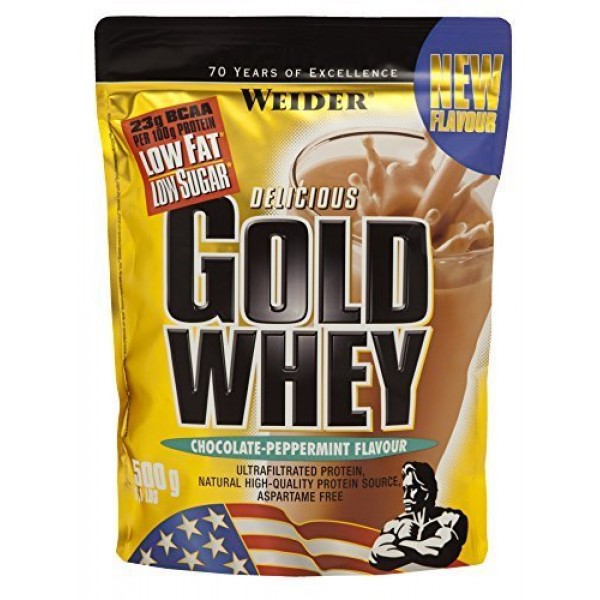 Weider Gold Whey 500g (шоколад-мята)