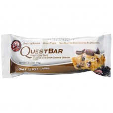 Quest Protein Bar, 60g - Chocolate Chip Cookie Dough