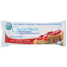 Quest Protein Bar, 60g - Peanut Butter and Jelly