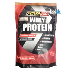 PowerPro Whey Protein, 1 кг - вишня в шоколаде