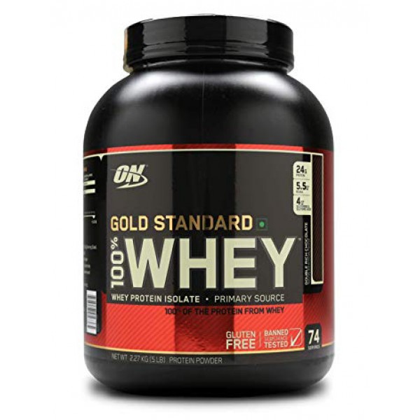 Whey Gold Standart 2,2 кг + 20 шт Батончик Granola 40 гр